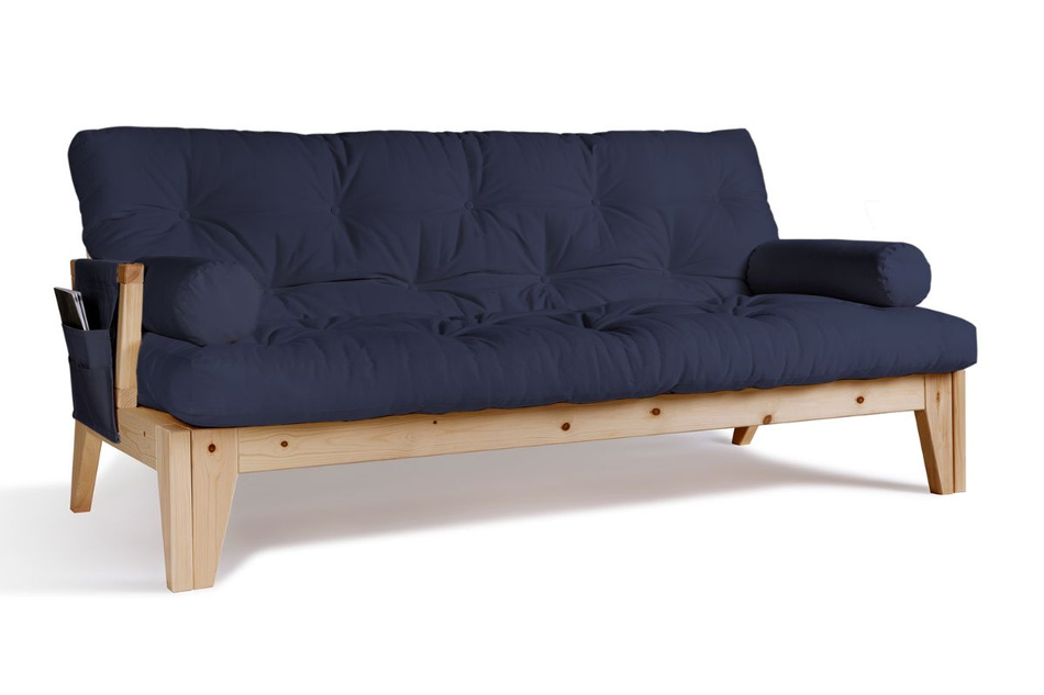 Schlafsofa 200 cm - Sakura - Pascall Futon Marineblau