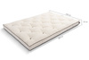 Matratze Futon 140x200 mit Latex - Pascall Slim Duo Latex Kedro Ecru