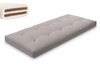 Matratze Futon 90x200 mit Kokos - Pascall Medium Duo Coco Grau