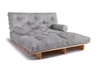 Schlafsofa 160x200 - Slim Exclusive Classic - Pascall Futon Tauben-Glow