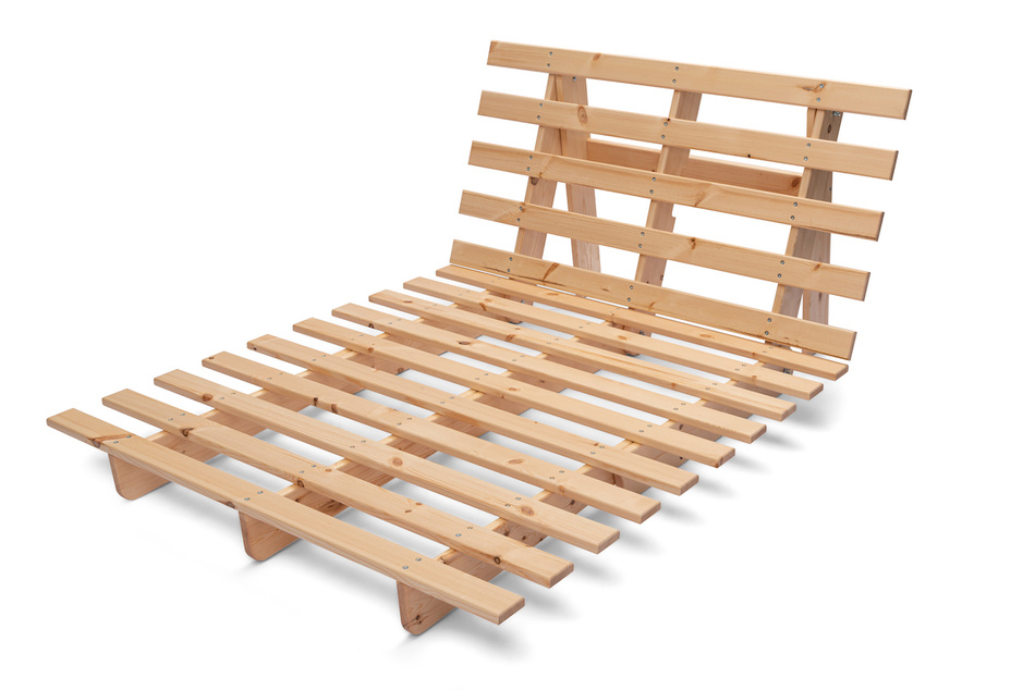 Schlafsofa 120x200 - Slim Exclusive Classic - Pascall Futon Ecru