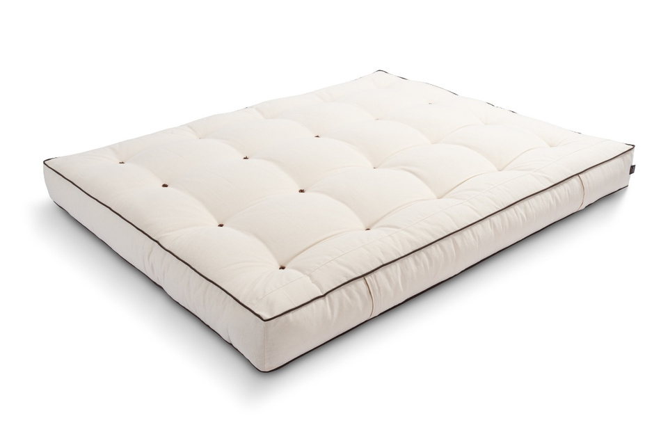 Matratze Futon 180x200 mit Latex-Kokos - Pascall Comfort Relax Hard Kedro Ecru