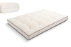 Matratze Futon 120x200 mit Latex - Pascall Medium Duo Latex Kedro Ecru