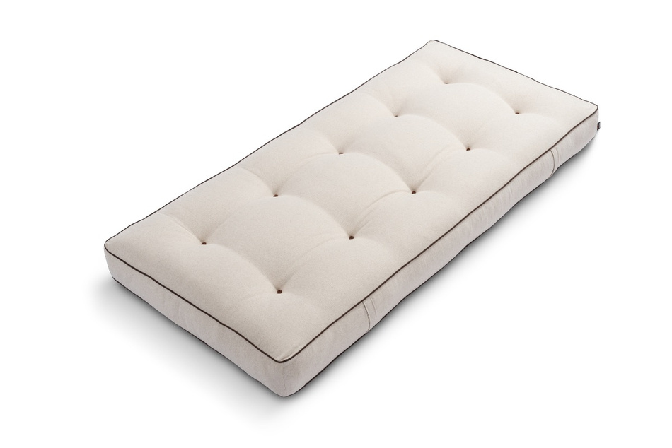 Matratze Futon 90x200 mit Latex - Pascall Comfort Trio Latex Wool Kedro Leinen