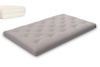 Matratze Futon 120x200 mit Latex - Pascall Slim Duo Latex Grau