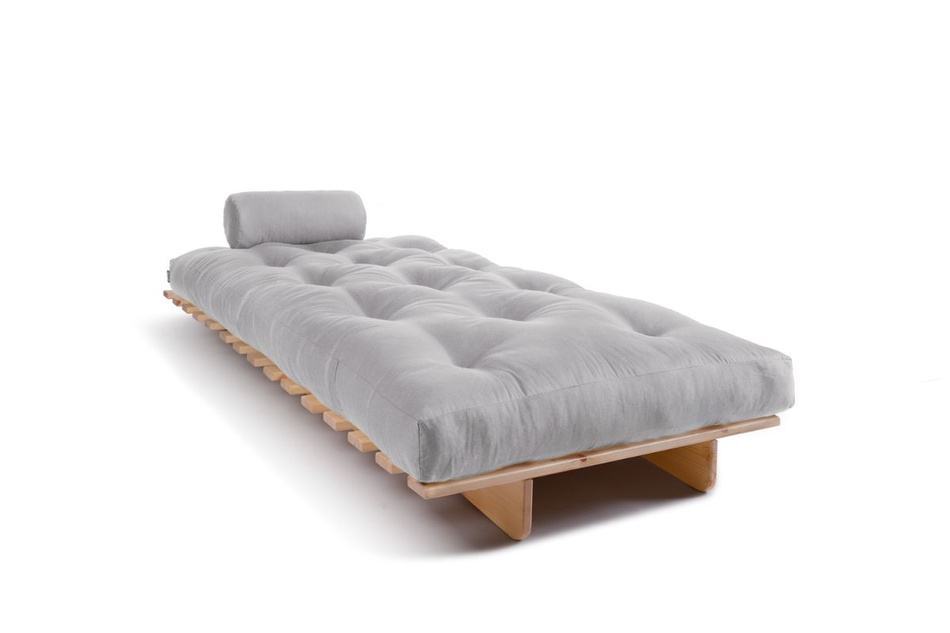 Schlafsofa 90x200 - Slim Comfort Classic - Pascall Futon Tauben-Glow