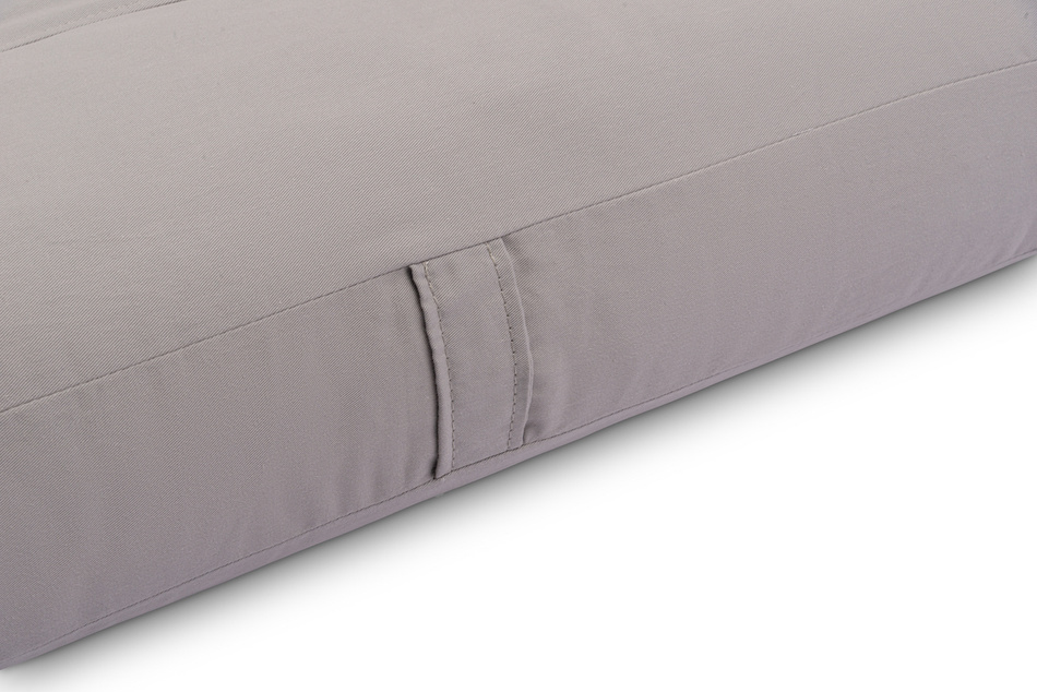 Matratze Futon 180x200 mit Kokos - Pascall Medium Coco Grau