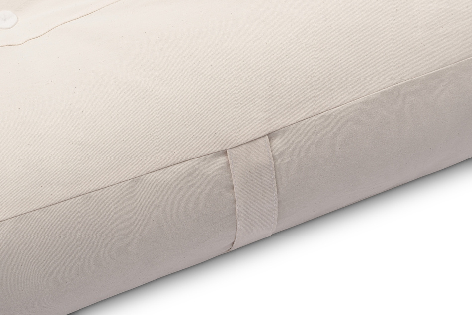 Matratze Futon 140x200 mit Latex - Pascall Medium Duo Latex Ecru