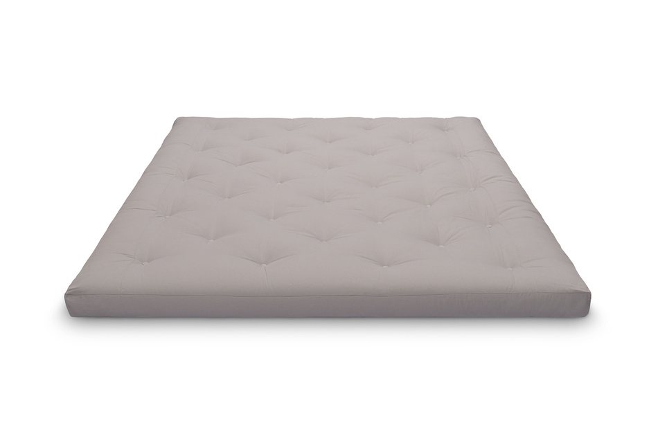 Matratze Futon 180x200 mit Kokos - Pascall Medium Coco Grau
