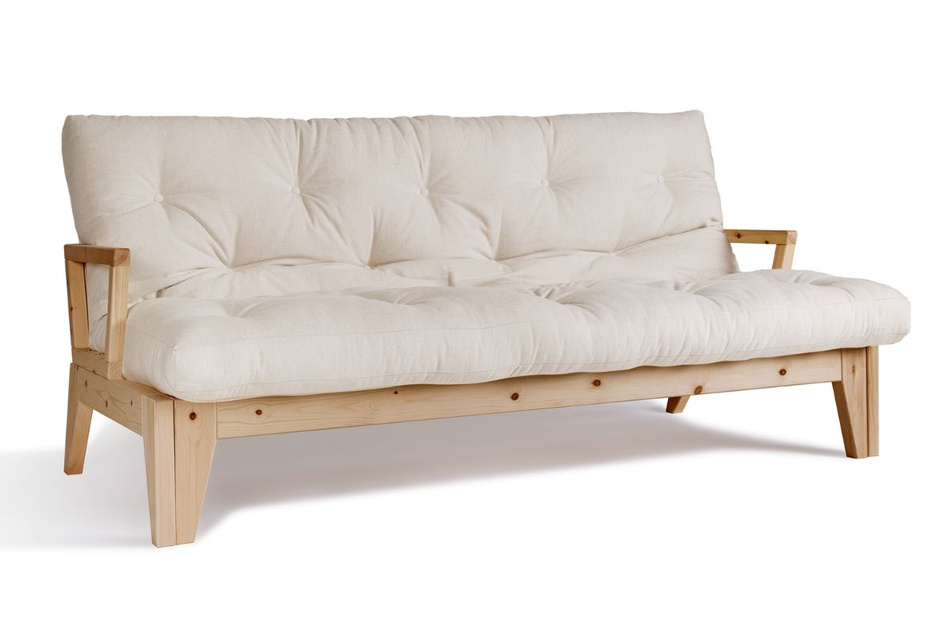 Schlafsofa 200 cm - Sakura - Pascall Futon Leinen