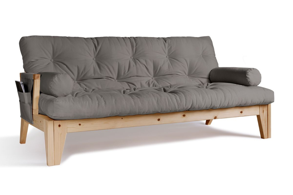 Schlafsofa 200 cm - Sakura - Pascall Futon Grau