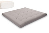 Matratze Futon 200x200 - Pascall Medium Natural Grau