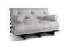 Schlafsofa 140x200 - Slim Comfort Black - Pascall Futon Tauben-Glow