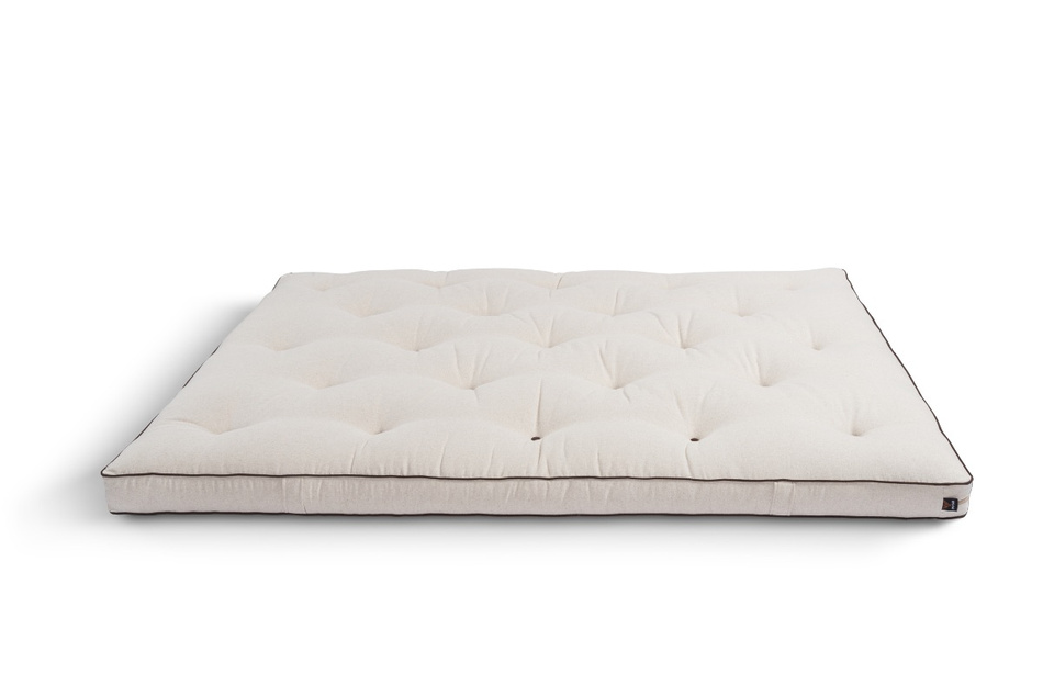 Matratze Futon 200x200 - Pascall Slim Natural Kedro Leinen