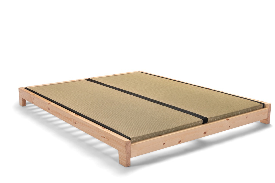 Bett Futon 160x200 - Pascall Aisha Basic Tatami Natura