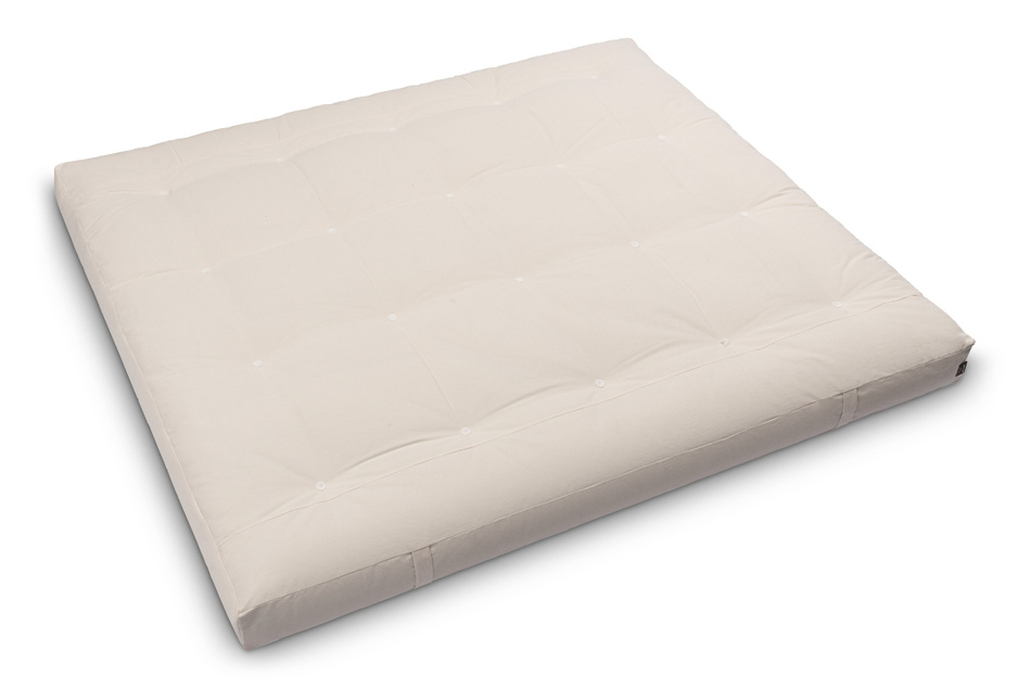 Matratze Futon 180x200 mit Latex - Pascall Medium Duo Latex Ecru