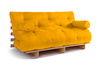 Schlafsofa 160x200 - Slim Comfort Classic - Pascall Futon Honig