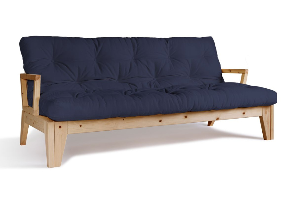 Schlafsofa 200 cm - Sakura - Pascall Futon Marineblau