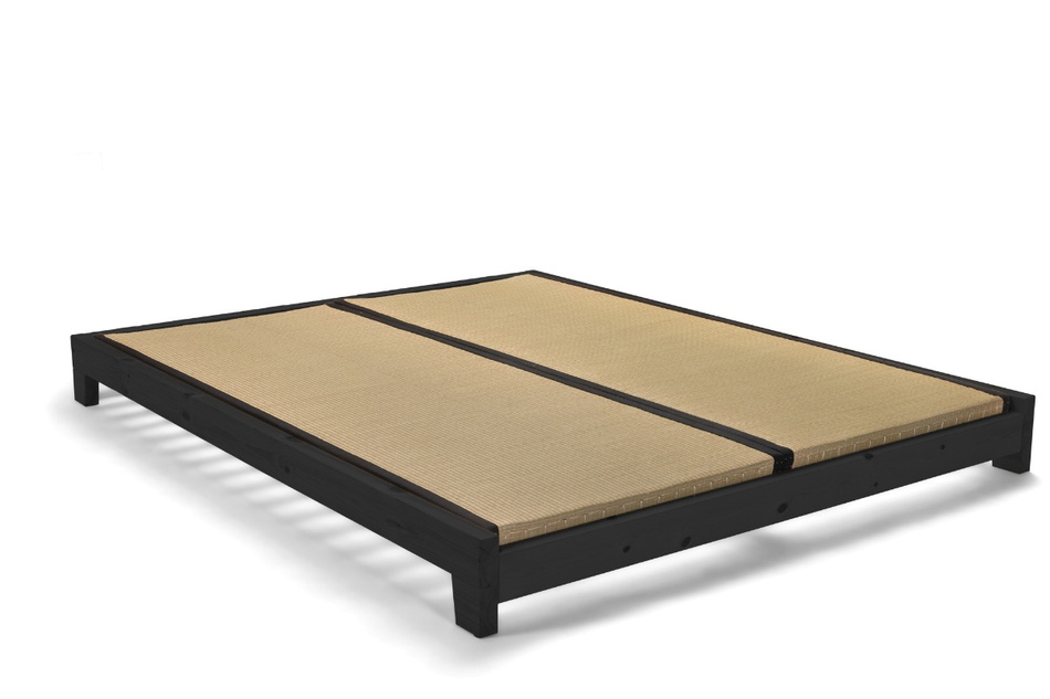 Bett Futon 160x200 - Pascall Aisha Basic Tatami Black