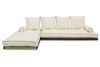 Ecksofa Tatami Medium Latex Kedro 100x200 - Pascall Futon Ecru