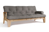 Schlafsofa 200 cm - Sakura - Pascall Futon Grau