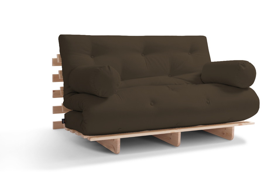 Ausziehbares Gartensofa 180x200 – Freedom Classic – Pascall Futon Marron