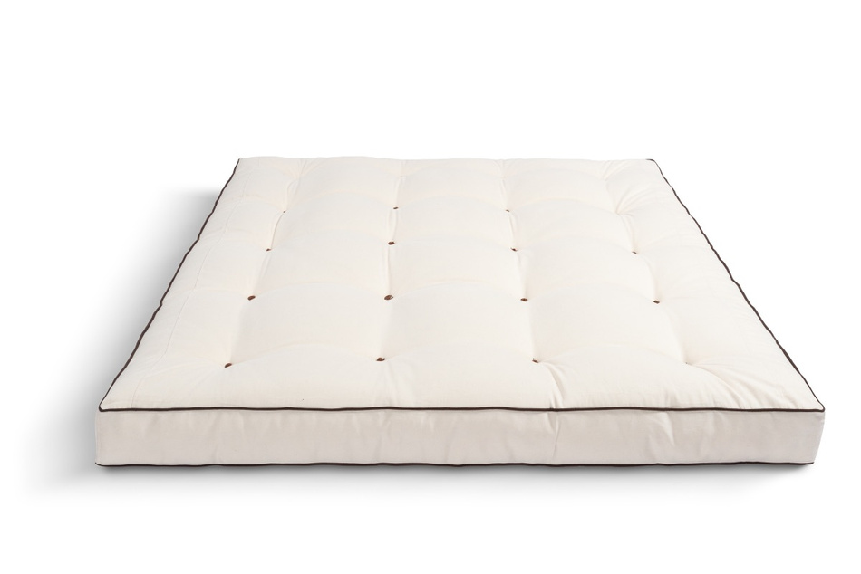 Matratze Futon 200x200 mit Kokos - Pascall Medium Coco Kedro Ecru