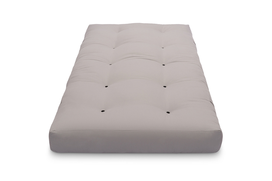 Matratze Futon 90x200 mit Latex-Kokos - Pascall Comfort Relax Hard Grau