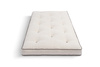 Matratze Futon 90x200 mit Latex - Pascall Slim Duo Latex Kedro Leinen