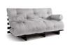 Schlafsofa 160x200 - Slim Comfort Black - Pascall Futon Tauben-Glow