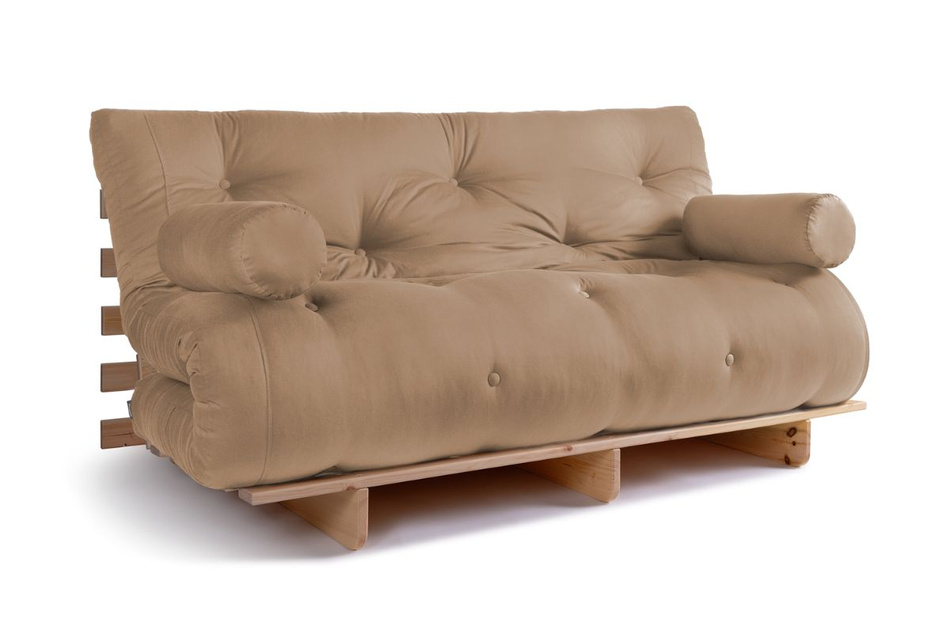 Schlafsofa 160x200 - Slim Comfort Classic - Pascall Futon Beige