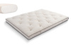 Matratze Futon 200x200 - Pascall Slim Natural Kedro Leinen