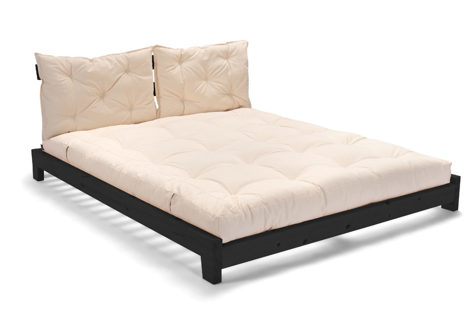 Bett Futon 140x200 - Pascall Aisha Exclusive Black