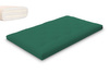Matratze Futon 120x200 mit Latex - Pascall Slim Duo Latex Flaschengrün