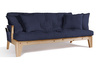 Schlafsofa 200 cm - Sakura - Pascall Futon Marineblau