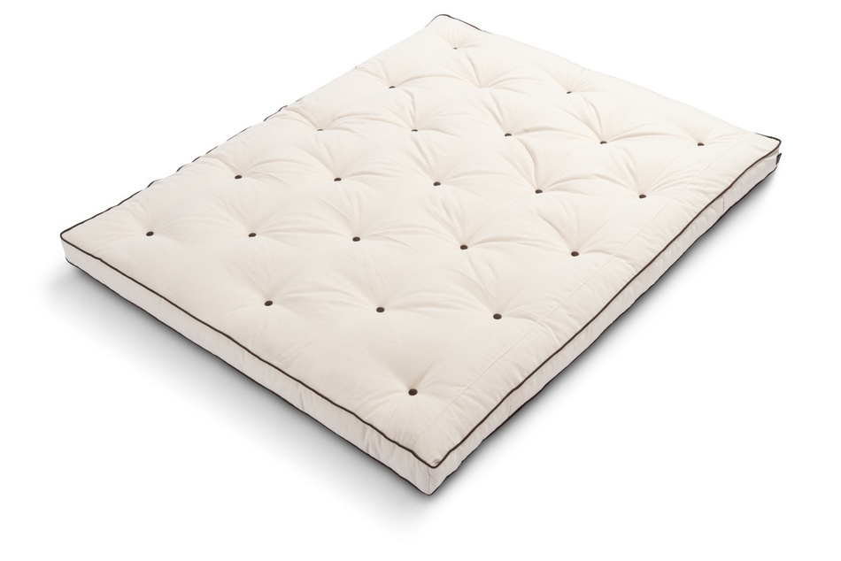 Matratze Futon 160x200 - Pascall Slim Natural Kedro Ecru