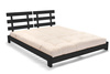 Bett Futon 90x200 - Pascall Aisha Classic Black