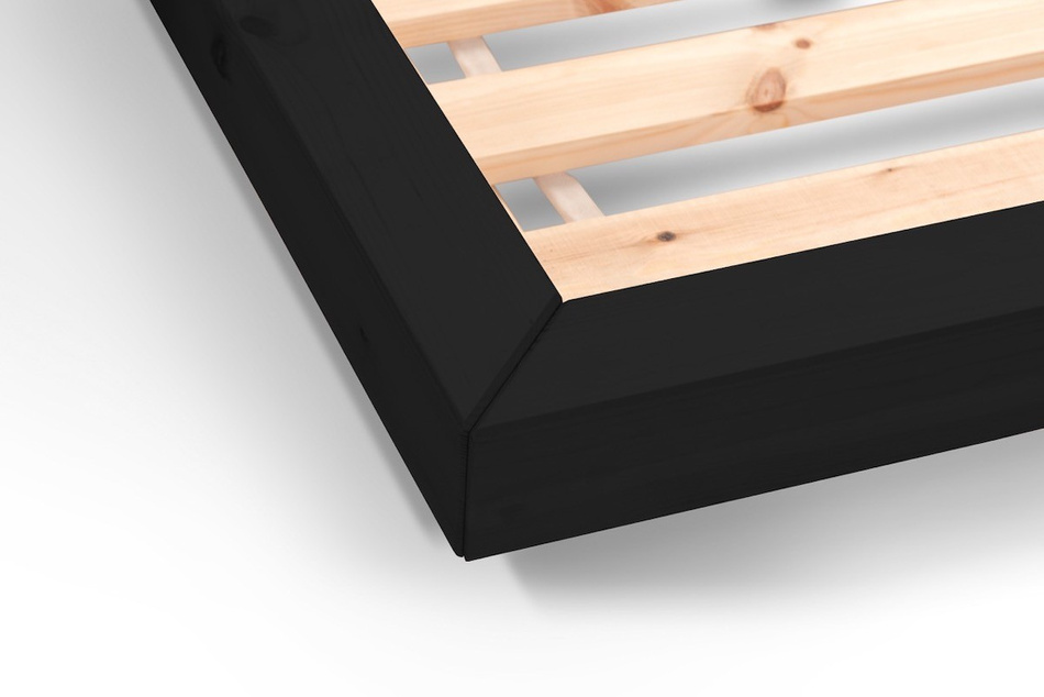 Bett Futon 200x200 - Pascall Zen Black