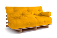 Schlafsofa 160x200 - Slim Comfort Classic - Pascall Futon Honig