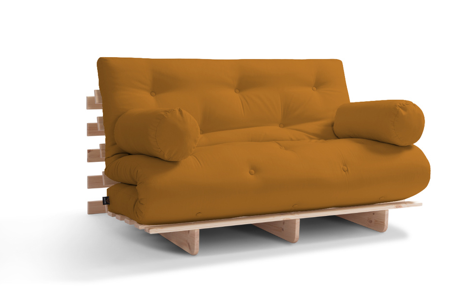 Ausziehbares Gartensofa 180x200 – Freedom Classic – Pascall Futon Mostaza