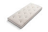 Matratze Futon 90x200 mit Latex - Pascall Slim Duo Latex Kedro Leinen