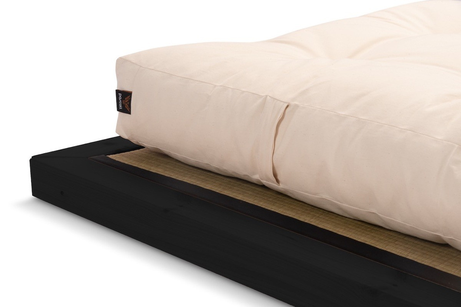 Bett Futon 120x200 - Pascall Zen Tatami Black