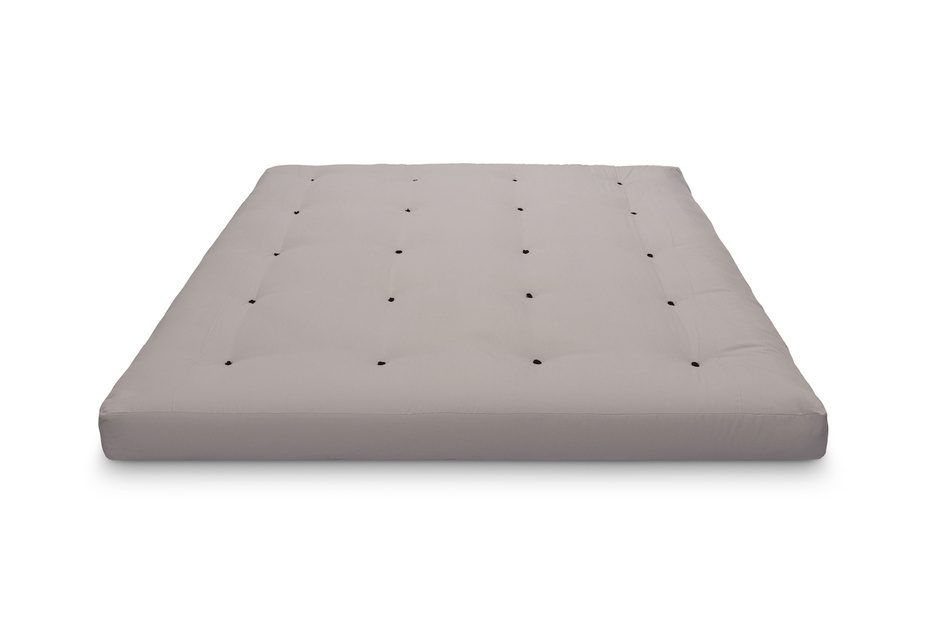 Matratze Futon 180x200 mit Latex - Pascall Comfort Trio Latex Wool Grau