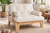 Sessel Sakura - Pascall Futon Grau