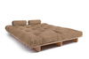 Schlafsofa 160x200 - Slim Comfort Classic - Pascall Futon Beige