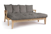 Schlafsofa 200 cm - Sakura - Pascall Futon Grau