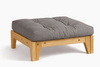 Hocker Sakura - Pascall Futon Grau