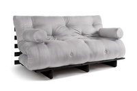 Schlafsofa 160x200 - Slim Comfort Black - Pascall Futon Tauben-Glow