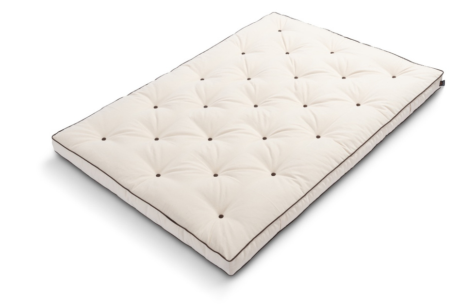 Matratze Futon 140x200 - Pascall Slim Natural Kedro Ecru