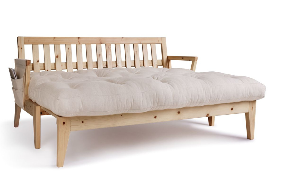 Schlafsofa 200 cm - Sakura - Pascall Futon Leinen
